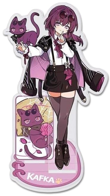 αⅤ 崩壊スターレイル スタレ アクリルスタンド カフカ 秩父鉄道 TGS カフカ アクリルスタンド 崩壊スターレイル 立ち絵の通販 by ゆ